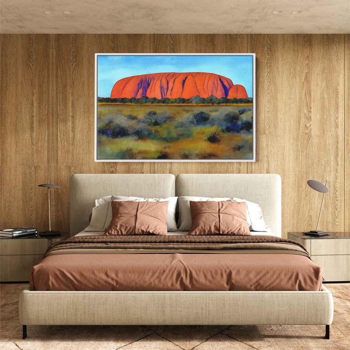 Watercolor Uluru #106 - Kanvah