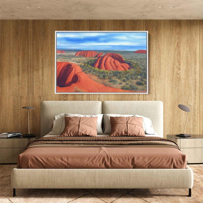 Watercolor Uluru #108 - Kanvah