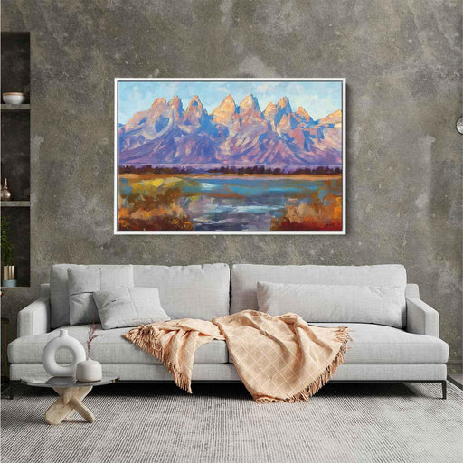 Abstract Grand Tetons #130 - Kanvah