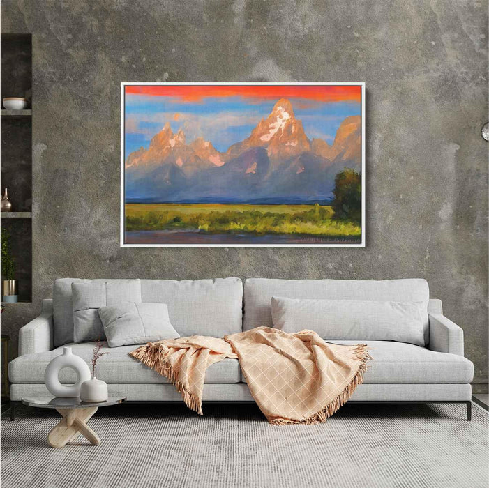 Abstract Grand Tetons #132 - Kanvah