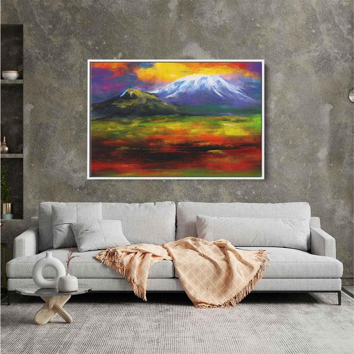 Abstract Mount Kilimanjaro #101 - Kanvah