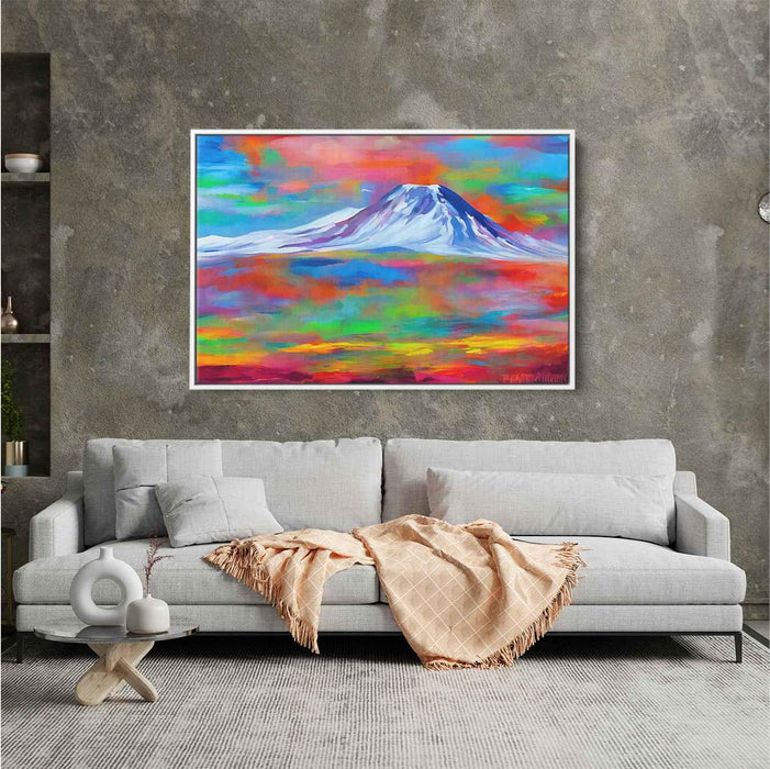 Abstract Mount Rainier #102 - Kanvah
