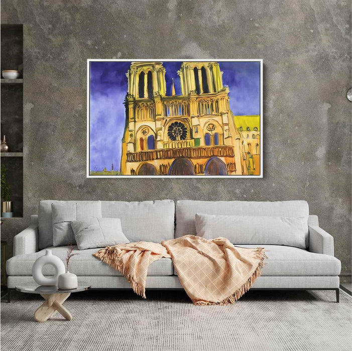 Abstract Notre Dame Cathedral #101 - Kanvah