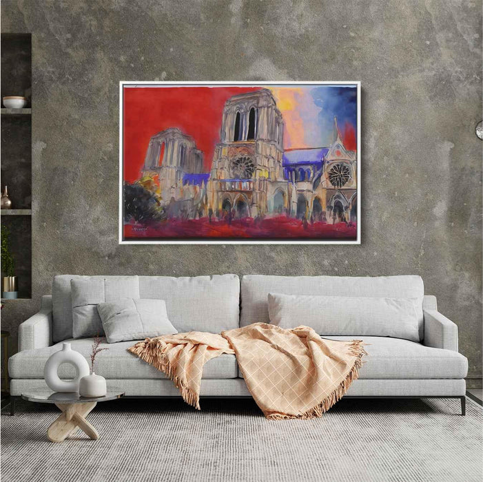 Abstract Notre Dame Cathedral #102 - Kanvah