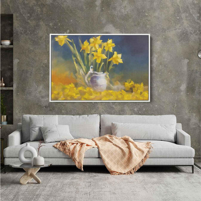 Abstract Daffodils #130 - Kanvah