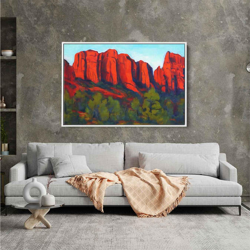 Abstract Sedona Red Rocks #121 - Kanvah