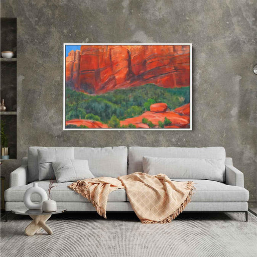 Abstract Sedona Red Rocks #130 - Kanvah