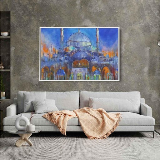 Abstract Blue Mosque #101 - Kanvah