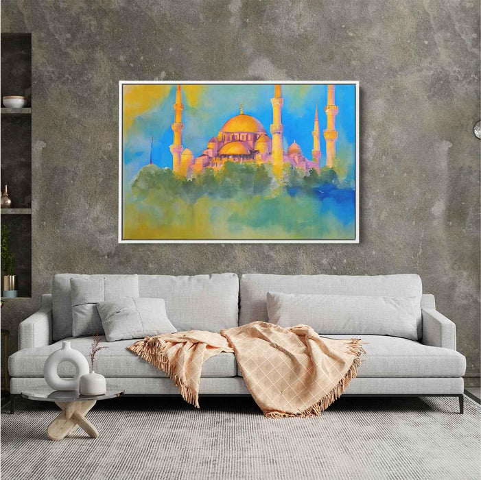 Abstract Blue Mosque #132 - Kanvah