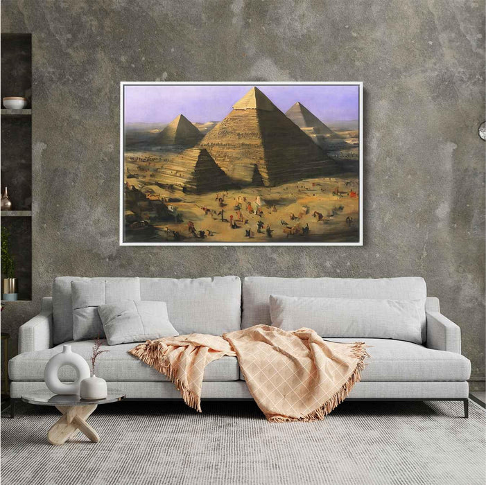 Abstract Pyramids of Giza #130 - Kanvah