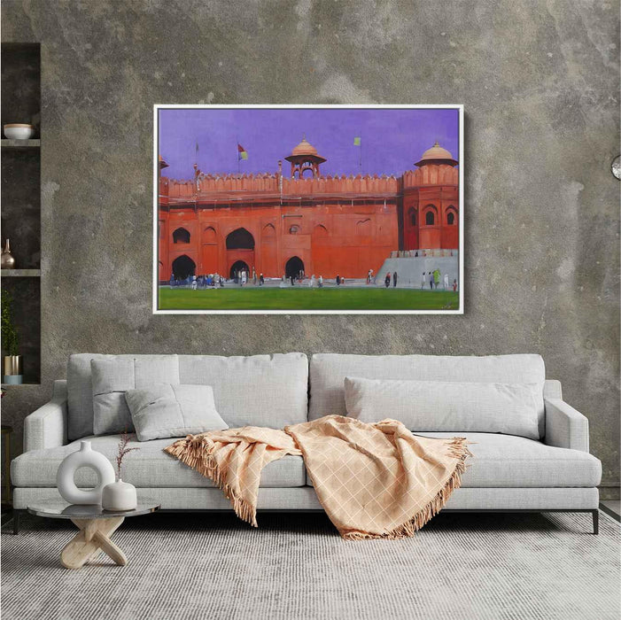 Abstract Red Fort #102 - Kanvah