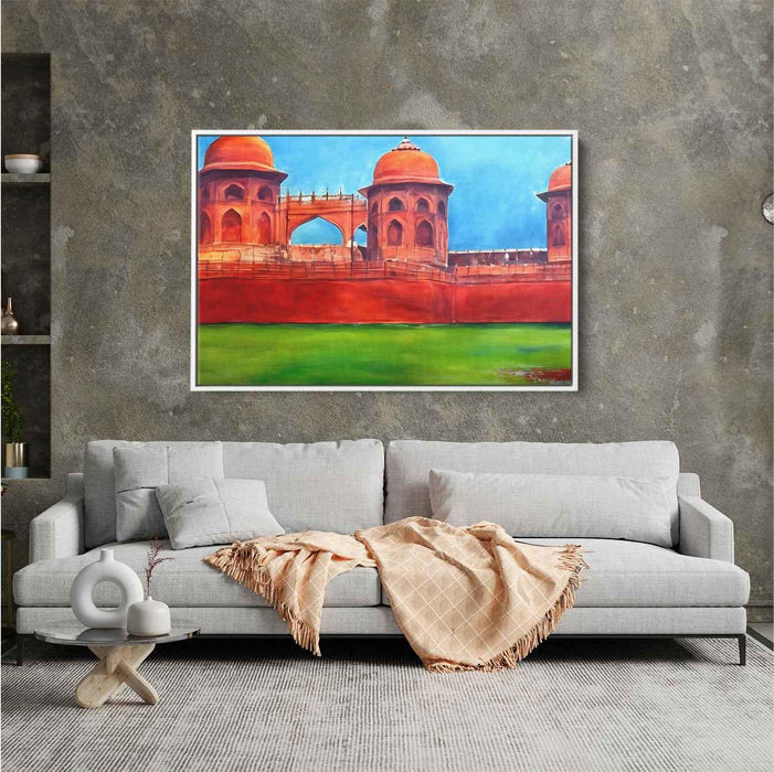 Abstract Red Fort #121 - Kanvah
