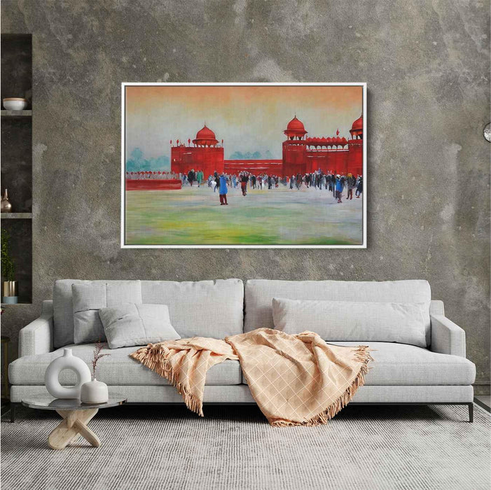 Abstract Red Fort #130 - Kanvah