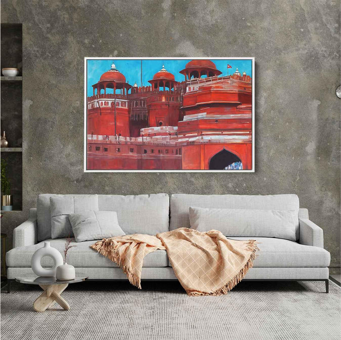 Abstract Red Fort #131 - Kanvah