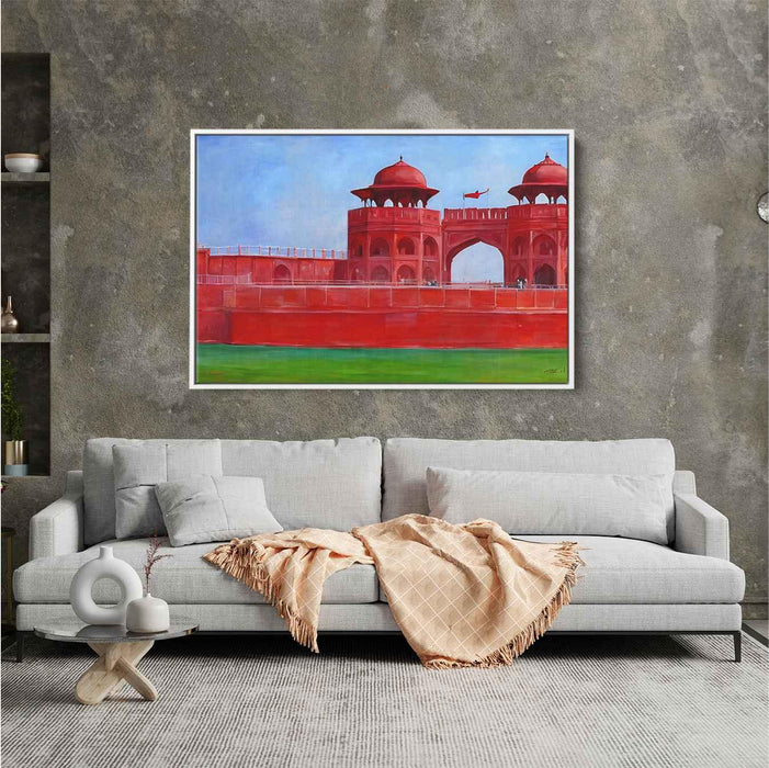Abstract Red Fort #132 - Kanvah