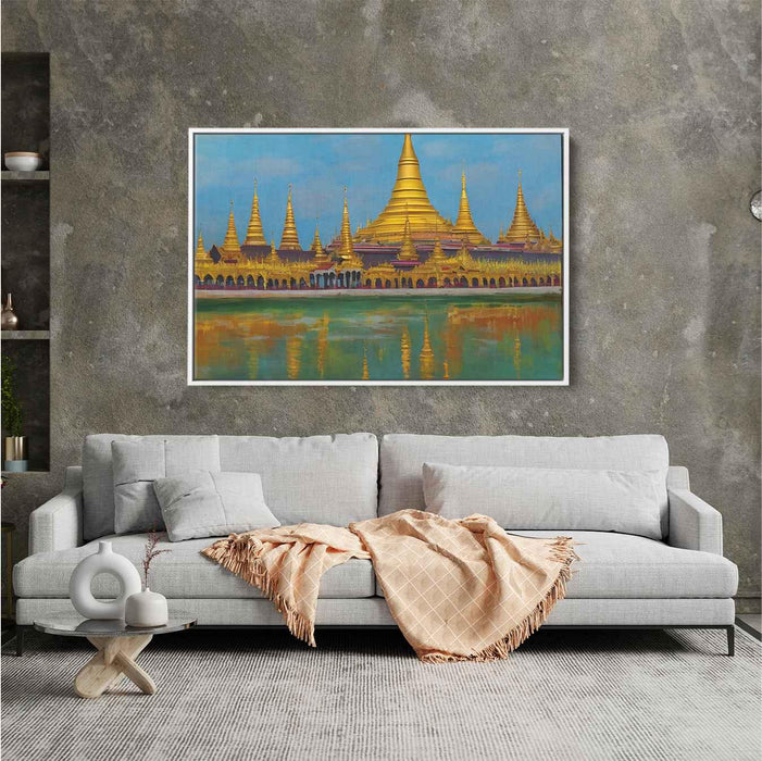 Abstract Shwedagon Pagoda #121 - Kanvah