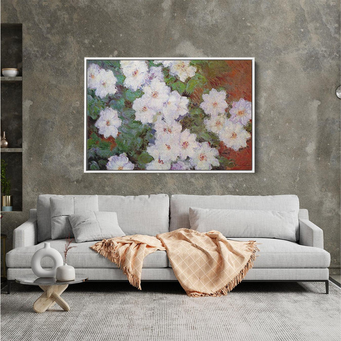 Clematis by Claude Monet - Canvas Artwork