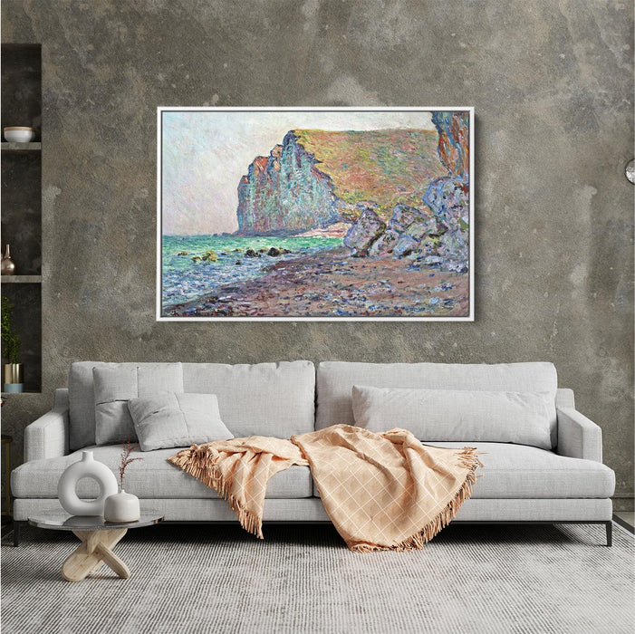 Cliffs of Les Petites-Dalles by Claude Monet - Canvas Artwork