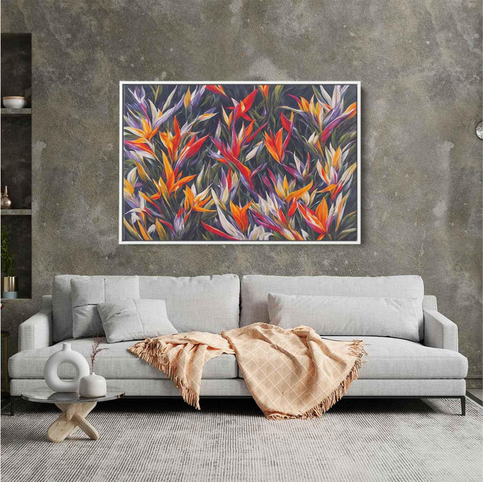 Contemporary Oil Birds of Paradise #101 - Kanvah