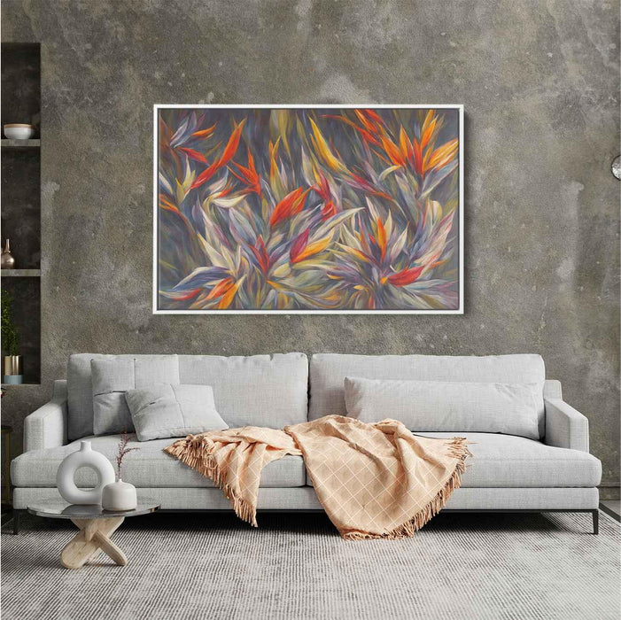 Contemporary Oil Birds of Paradise #121 - Kanvah