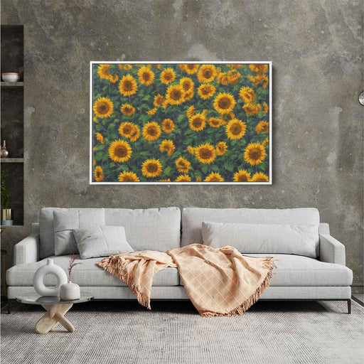 Enchanting Abstract Sunflowers #102 - Kanvah