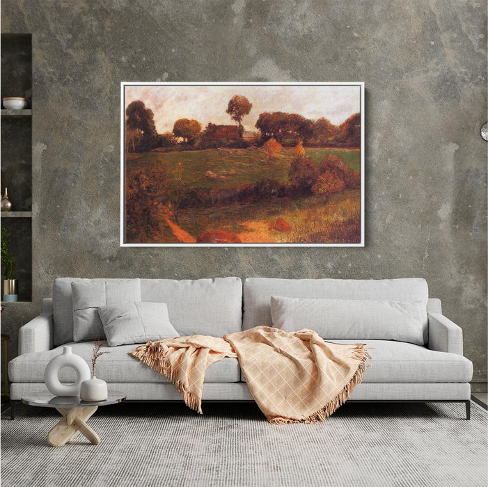 Farm in Brittany by Paul Gauguin - Canvas Artwork