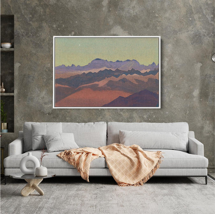 Himalayas. Nearly Sandahpu. by Nicholas Roerich - Canvas Artwork