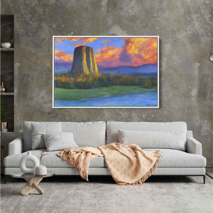 Impressionism Devils Tower #121 - Kanvah