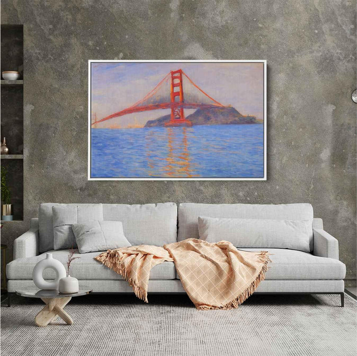 Impressionism Golden Gate Bridge #102 - Kanvah