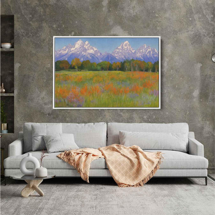 Impressionism Grand Tetons #102 - Kanvah