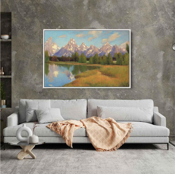 Impressionism Grand Tetons #121 - Kanvah