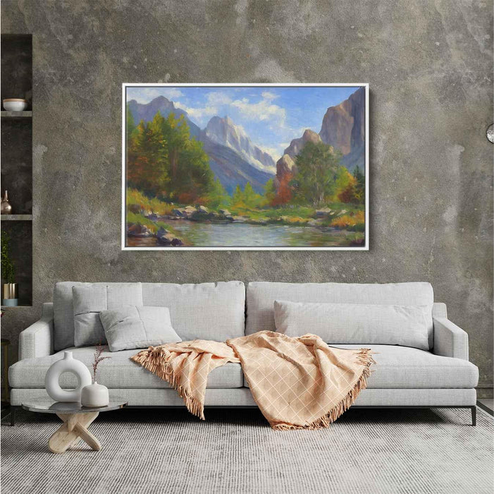 Impressionism Rocky Mountains #132 - Kanvah