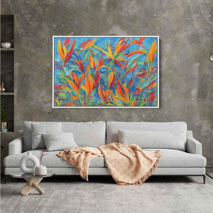 Impressionist Oil Birds of Paradise #130 - Kanvah