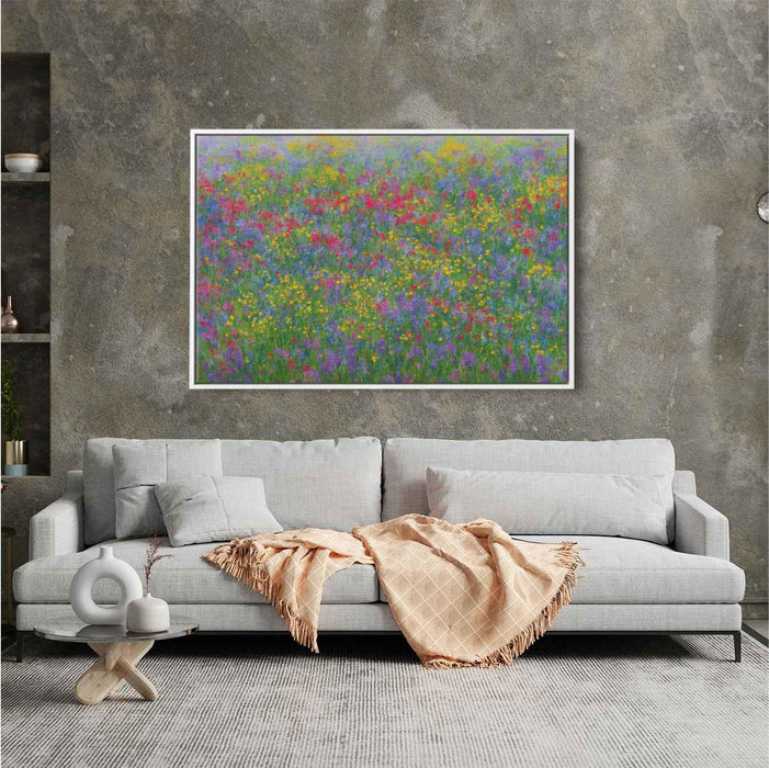 Impressionist Oil Wild Flowers #114 - Kanvah