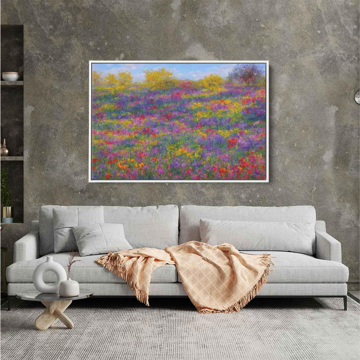 Impressionist Oil Wild Flowers #120 - Kanvah