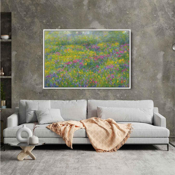 Impressionist Oil Wild Flowers #126 - Kanvah