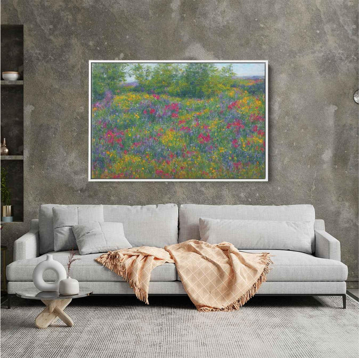 Impressionist Oil Wild Flowers #139 - Kanvah