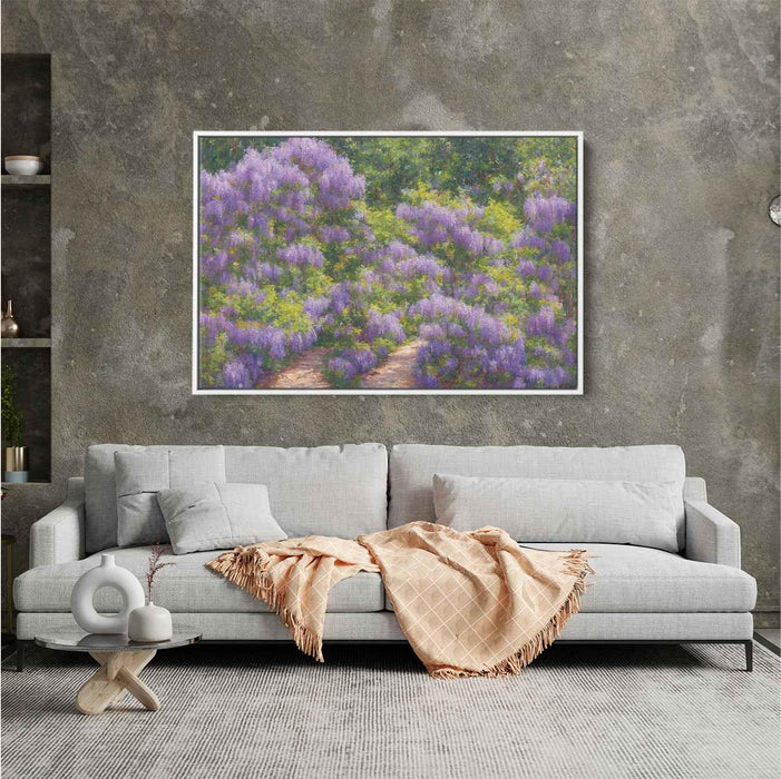 Impressionist Oil Wisteria #130 - Kanvah