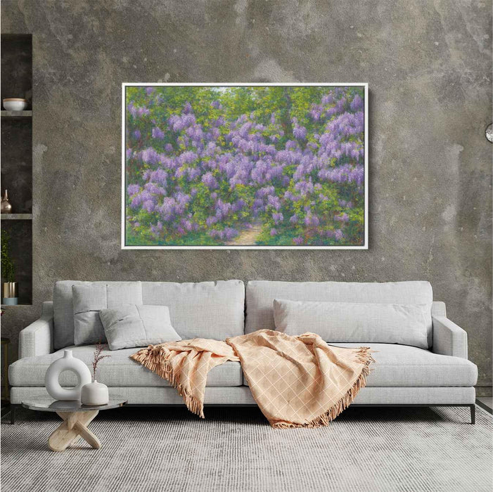 Impressionist Oil Wisteria #132 - Kanvah