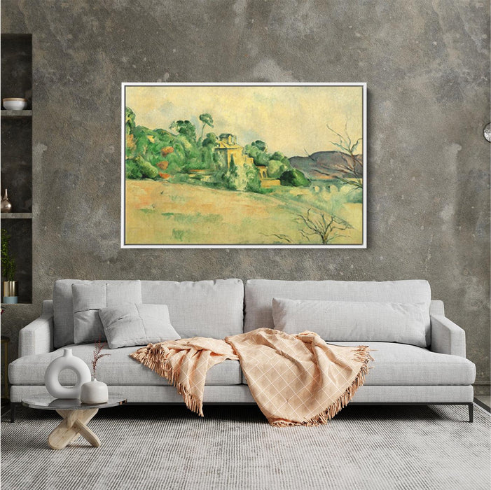 Landscape at Midday by Paul Cezanne - Canvas Artwork