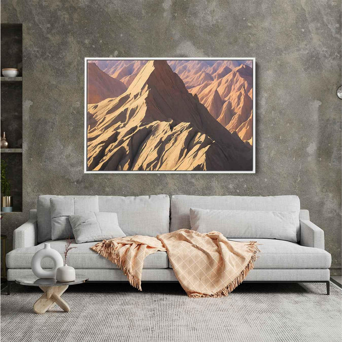 Line Art Desert Mountains #101 - Kanvah