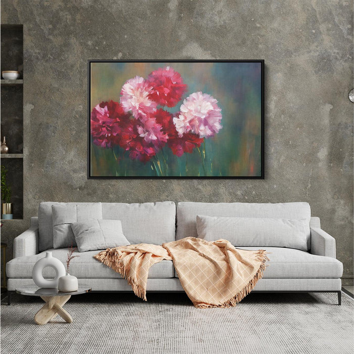 Abstract Carnations #122 - Kanvah