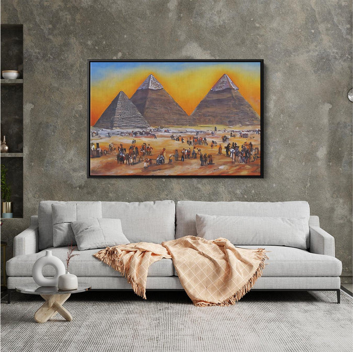 Abstract Pyramids of Giza #122 - Kanvah