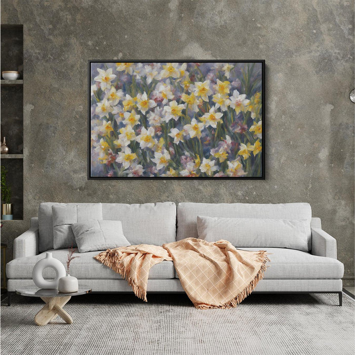 Contemporary Oil Daffodils #122 - Kanvah