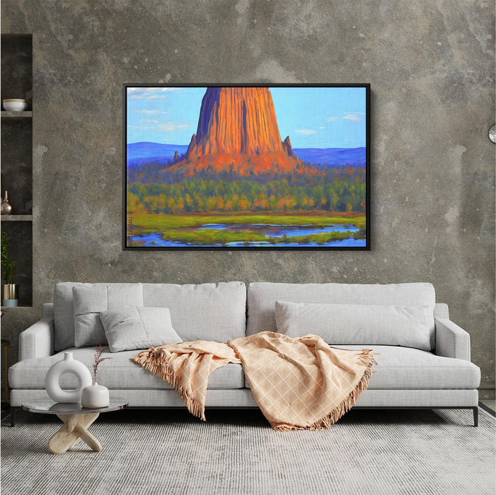 Impressionism Devils Tower #122 - Kanvah