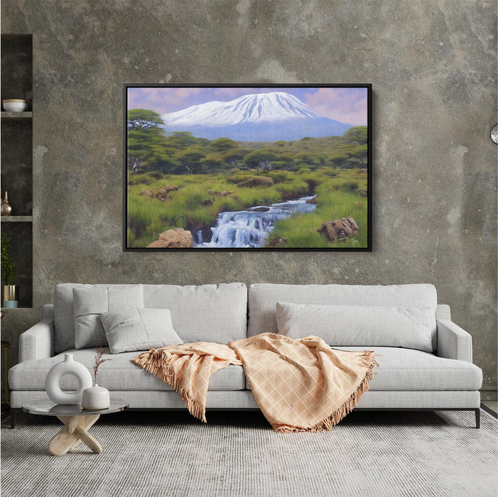 Realism Mount Kilimanjaro #122 - Kanvah