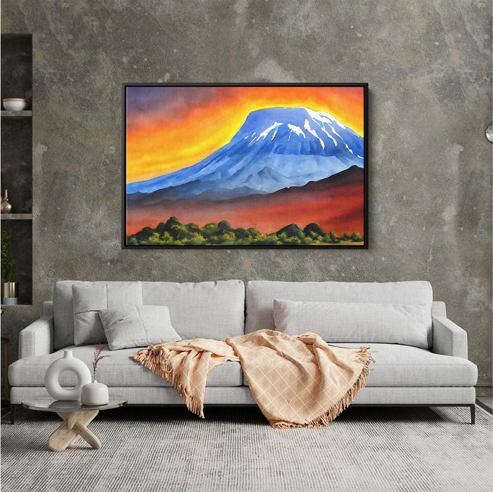 Watercolor Mount Kilimanjaro #122 - Kanvah