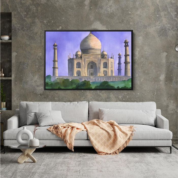 Watercolor Taj Mahal #122 - Kanvah