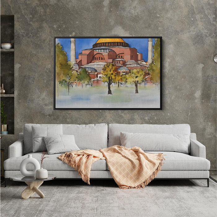 Watercolor Hagia Sophia #122 - Kanvah