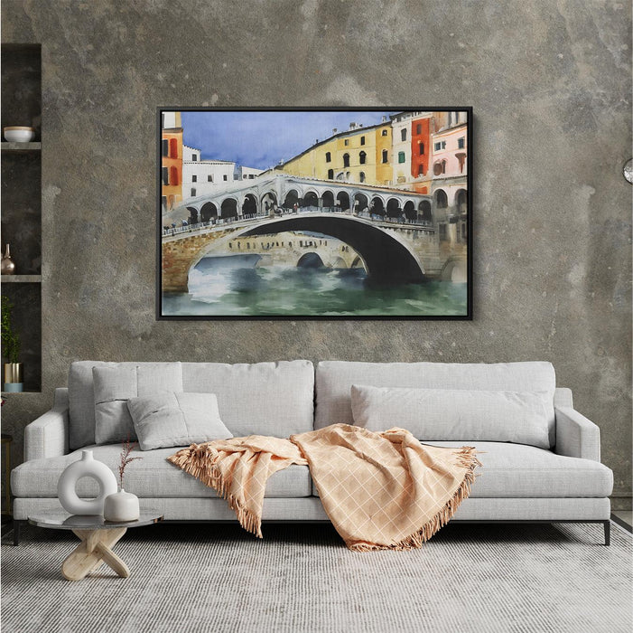 Watercolor Rialto Bridge #122 - Kanvah